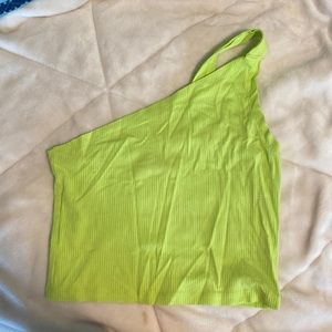 Urban one shoulder crop top